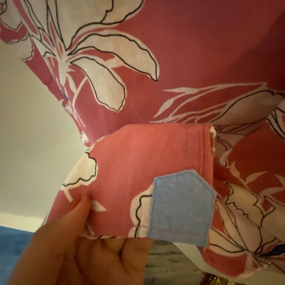 Natural Blue By Visitor Floral Button Down - Picture 4 of 5